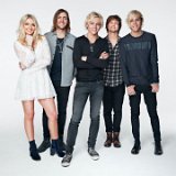 R5  Ross Lynch in his ever-present black high top chucks with the band.