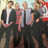 R5  R5 posed photo with Ross sporting new optical white high top chucks.