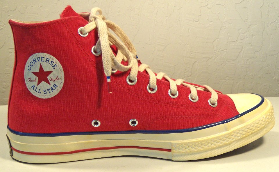 Chuck 70 Vintage Red Canvas High Top