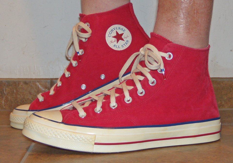 Chuck 70 Vintage Red Canvas High Top
