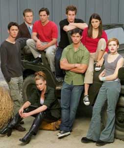 The cast of Roswell