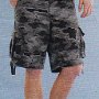 Ads for Shorts  Ad for camouflage shorts with black low cut chucks.