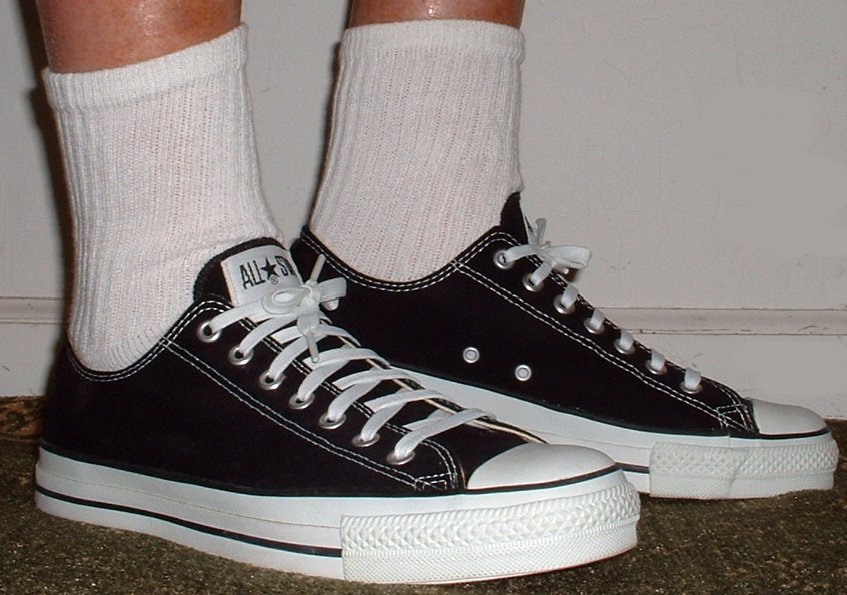 socks for converse low tops
