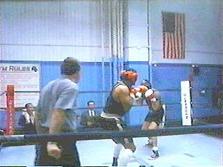 Adrian takes on a US team champion boxer
