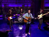 Sturgill Simpson  The band performing on the David Letterman Late Night show.