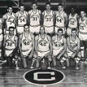 Teams Wearing Chucks  University of Connecticut basketball team photo.