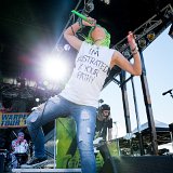 Tonight Alive  Jenna in performance.