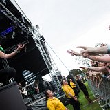 Tonight Alive  Jenna connecting with her audience.