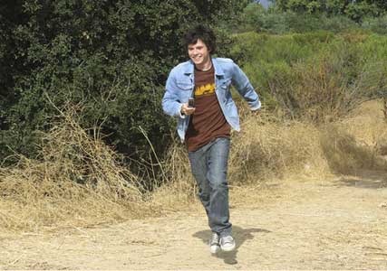 Axl jogging in the Middle