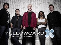 Yellowcard  Yellowcard band poster.